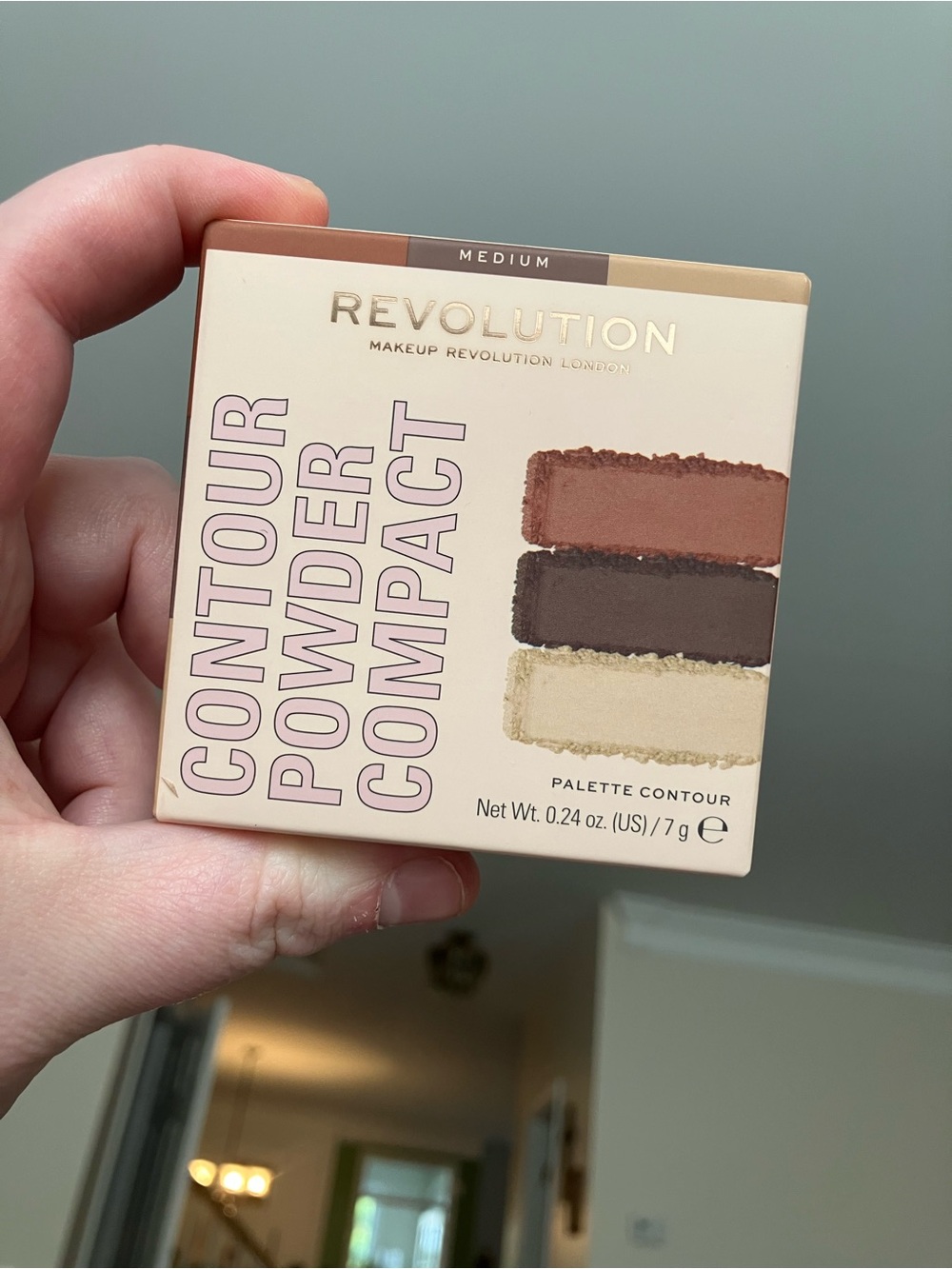 Revolution Contour Powder Compact - Medium Brown, Deep Brown & Cream Highlight